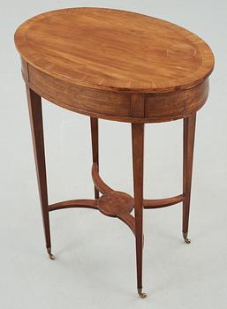 A late Gustavian table by D. Sehfbom.