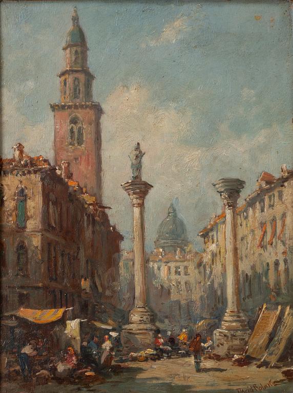 David Roberts, in the manner of, City View, Rome.