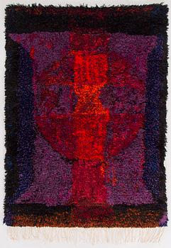 Leena-Kaisa Halme, a Finnish ryijy-rug for Neovius. Ca. 150 x 105 cm.