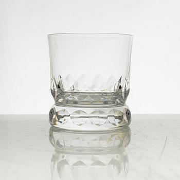 Göran Wärff, a 46 piece "Prince" glass service, Kosta Boda, Sweden, end of the 20th century.