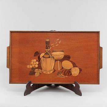 BRICKA, Mjölby intarsia, 1930/40-tal.