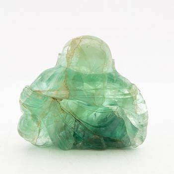 Buddha of fluorite, 20th/21st century.