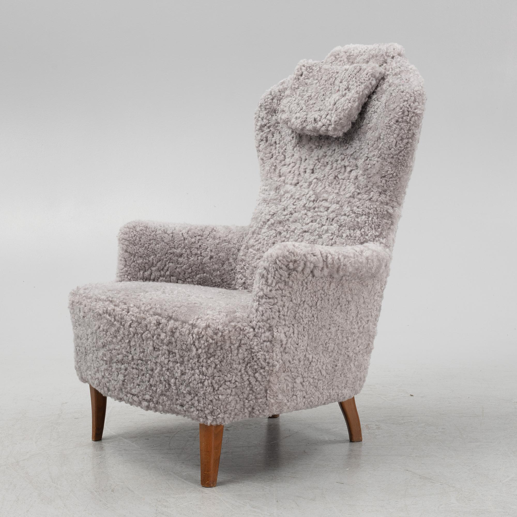 Carl Malmsten, a 'Farmor' armchair, second half of the 20th century.