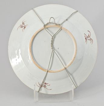 TALLRIKAR, 4 st, porslin, Kina, Qianlong, 1700-tal.