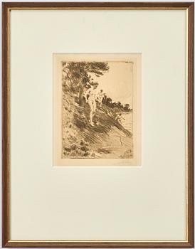 Anders Zorn, "Skrämda".