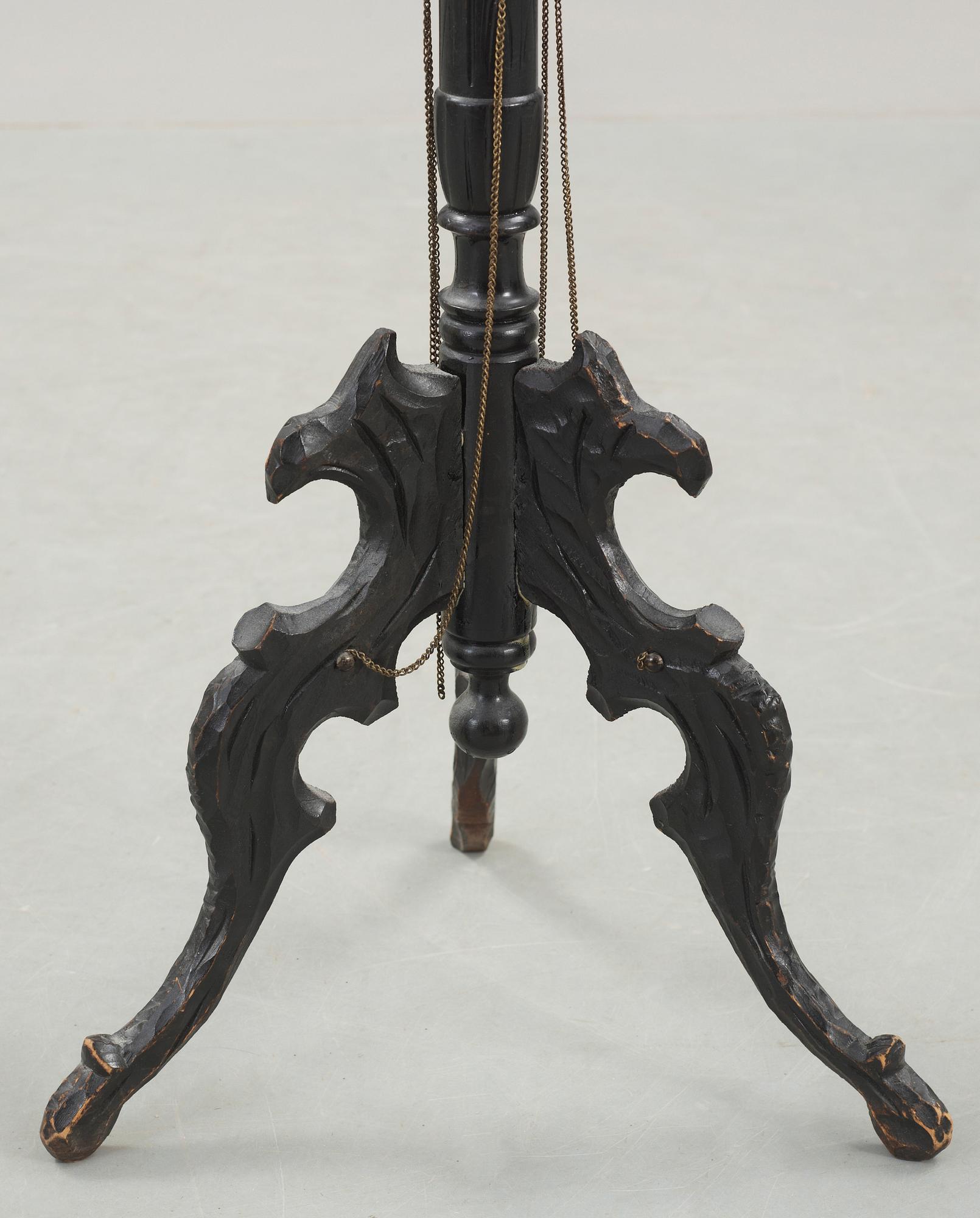BOKSTATIV, nyrenässans, 1800-talets slut.