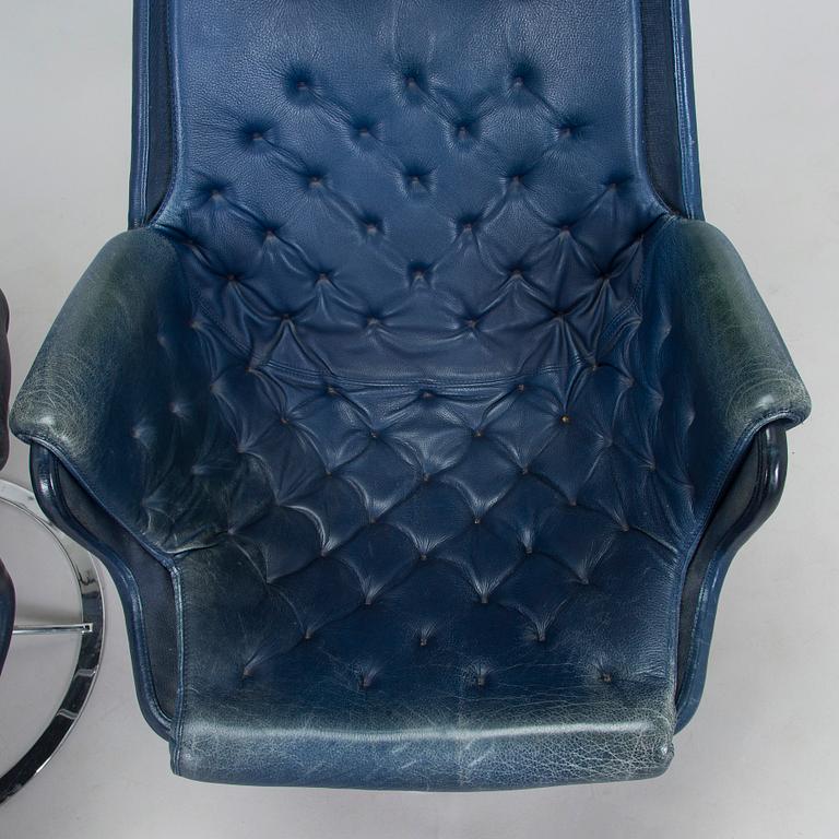 Bruno Mathsson, a pair of 'Jetson' armchairs, Dux, second half of the 20th century.