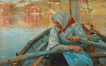 248. Carl Wilhelmson, "Fiskarflicka" (Fishergirl).