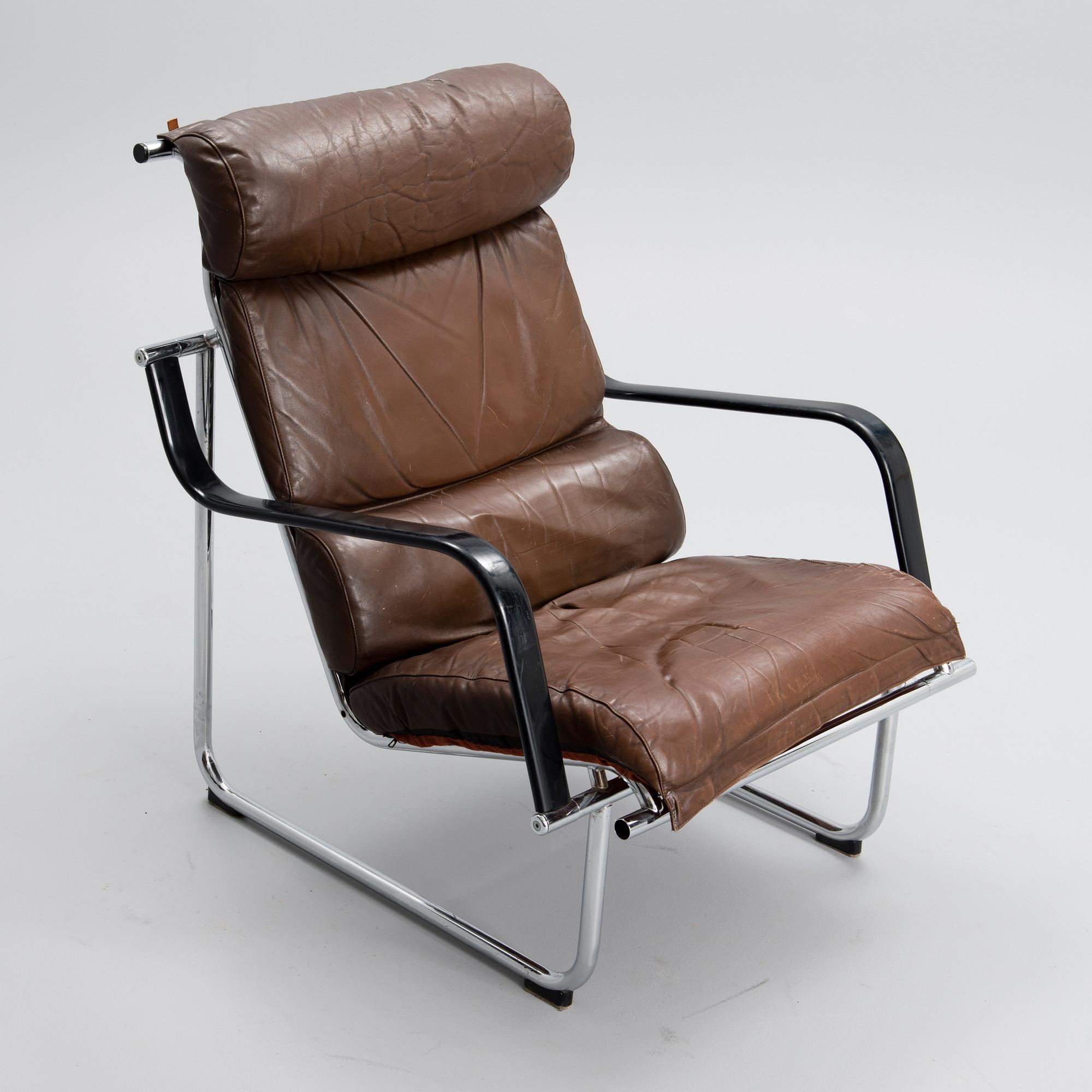 YRJÖ KUKKAPURO, NOJATUOLI, "Remmi", Avarte 1900-luvun loppu.