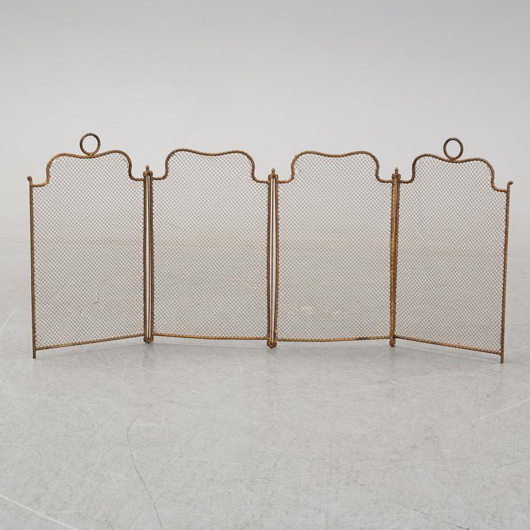 Gnistskydd/brasgaller, tidigt 1900-tal.