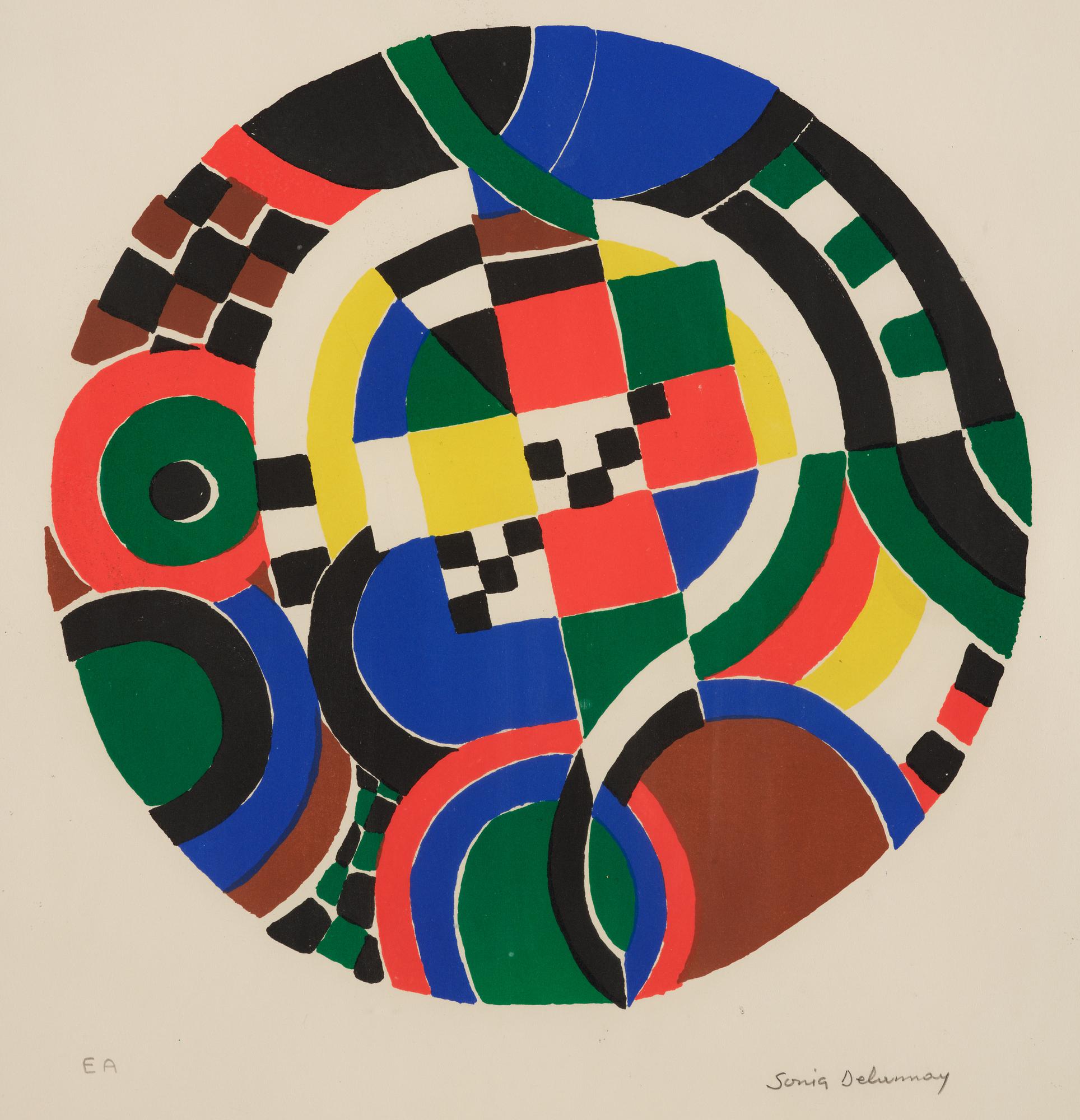Sonia Delaunay, "Ronde".