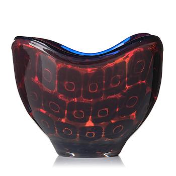 7. Sven Palmqvist, a "double" ravenna glass bowl, Orrefors 1956, no 999.