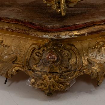 Bordspendyl, brons, 1800-tal.