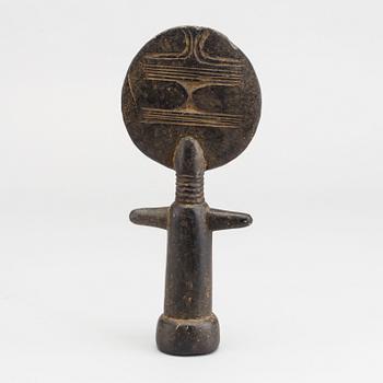 A fertility figurine, Ashanti, Akua’Ba, Ghana.