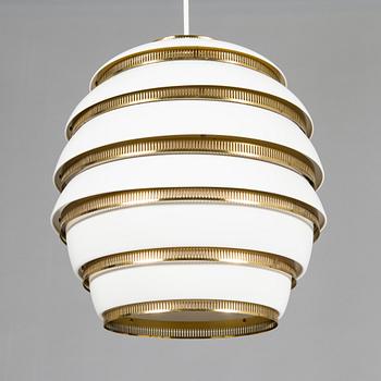 Alvar Aalto, a pendant lamp A332, 'Beehive' for Valaistustyö.