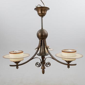 Ceiling lamp, Art Deco, first half of the 20th century.