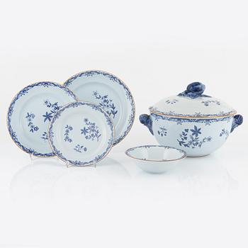 20 pieces of an 'East Indies' dinner service, Rörstrand, Sweden.