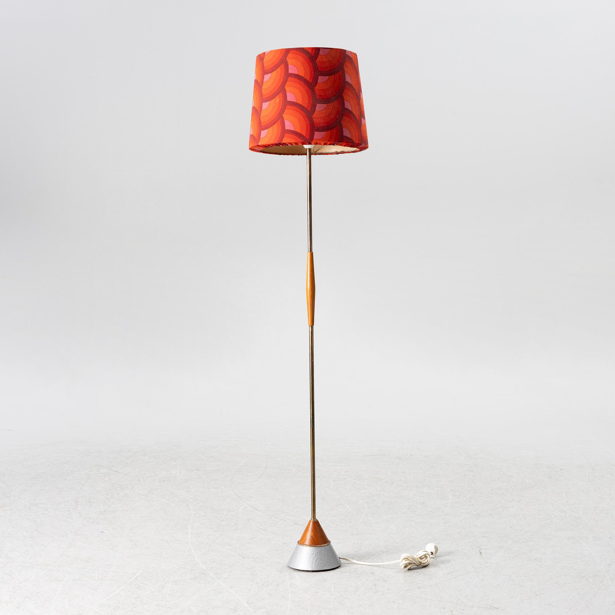 Golvlampa, 1960-tal.