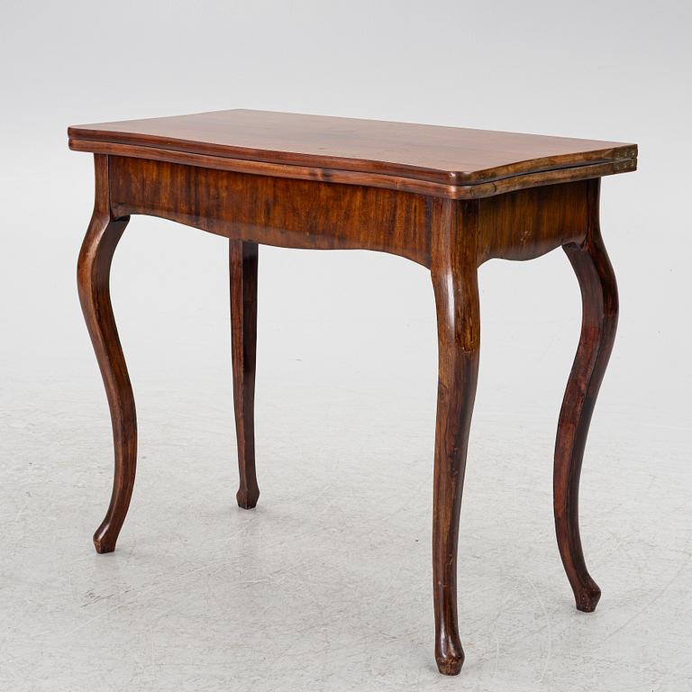 Gaming table, second half of the 19th century.