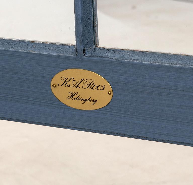 Corner cabinet, K.A. Roos, Helsingborg, second half of the 20th century.