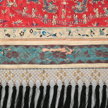 An embrodery from China, around the year 1900.