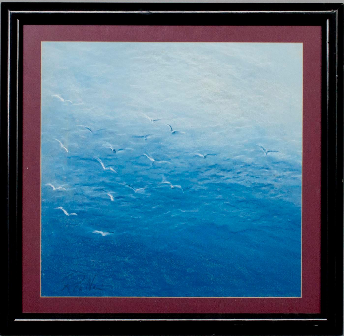 REA NURMI, pastel, signerad.