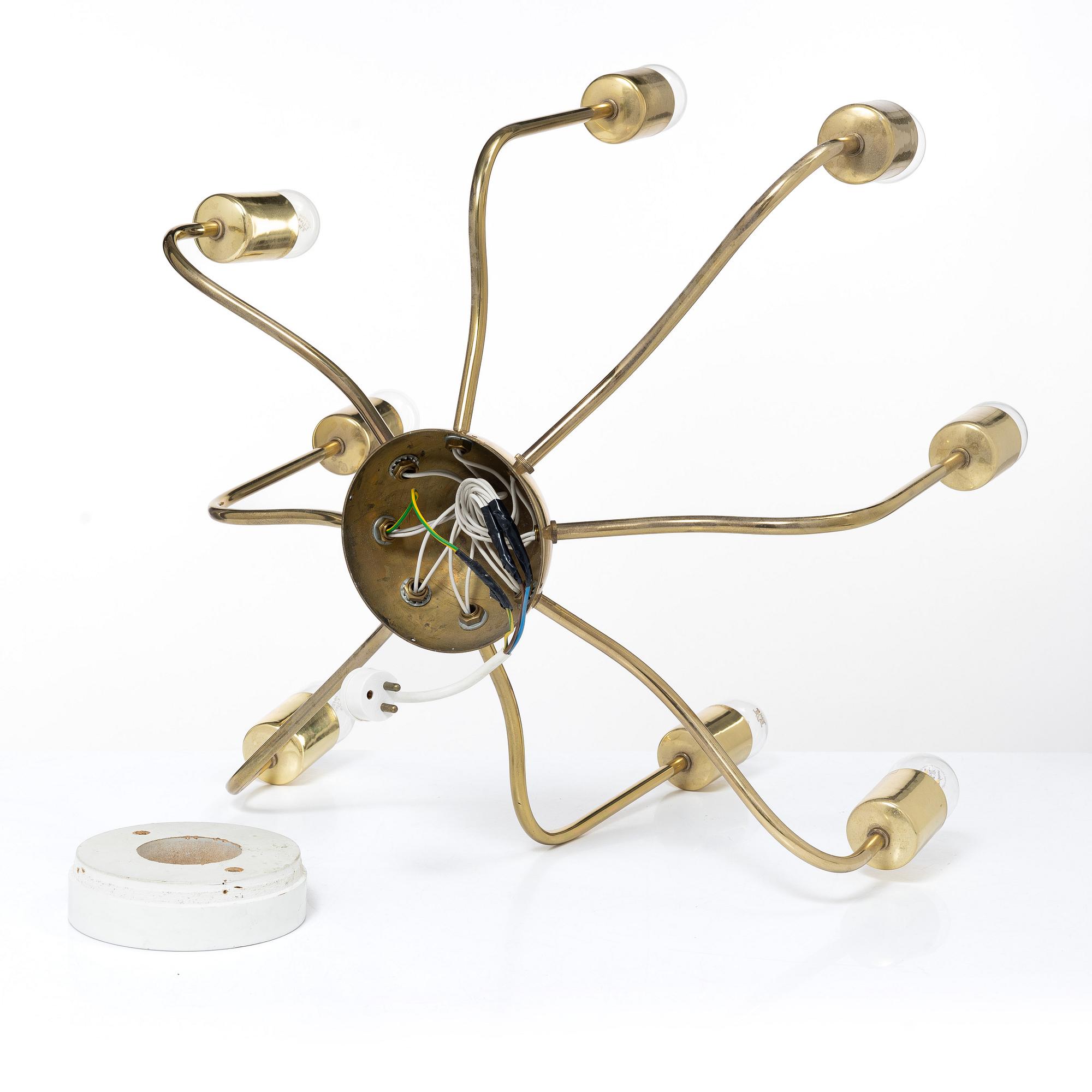 Josef Frank, Ceiling lamps, a pair, model 2358, Svenskt Tenn.