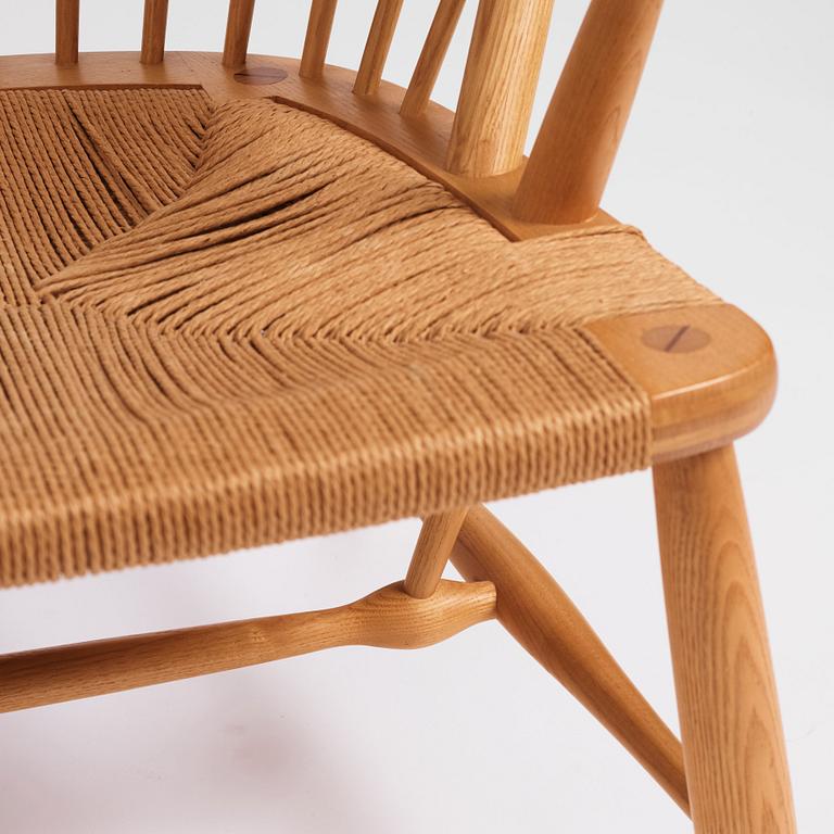 Hans J. Wegner, "Peacock" chair, executed by Johannes Hansen, Denmark 1950-60s.