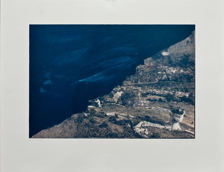 OLA BILLGREN, färglitografier, 3 st, provtryck, sign o dat -81 och -82.