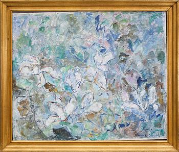 SIMONE DE DARDEL, olja på duk, signerad.