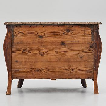 Byrå, Stockholmsarbete 1700-talets andra hälft, Rokoko.