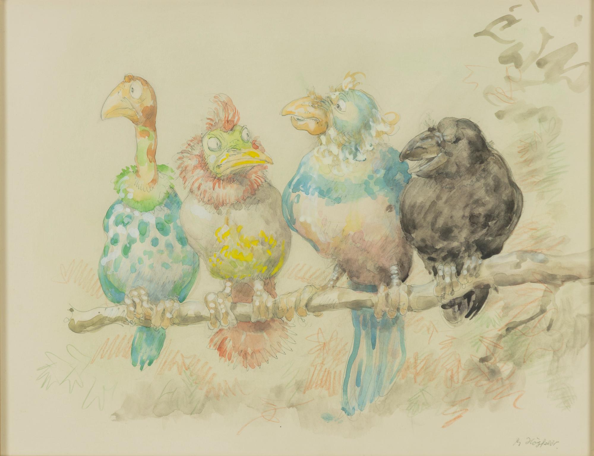 Robert Högfeldt, Vännerna.