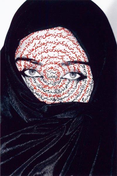 Shirin Neshat, "I am it's secret", 1993.