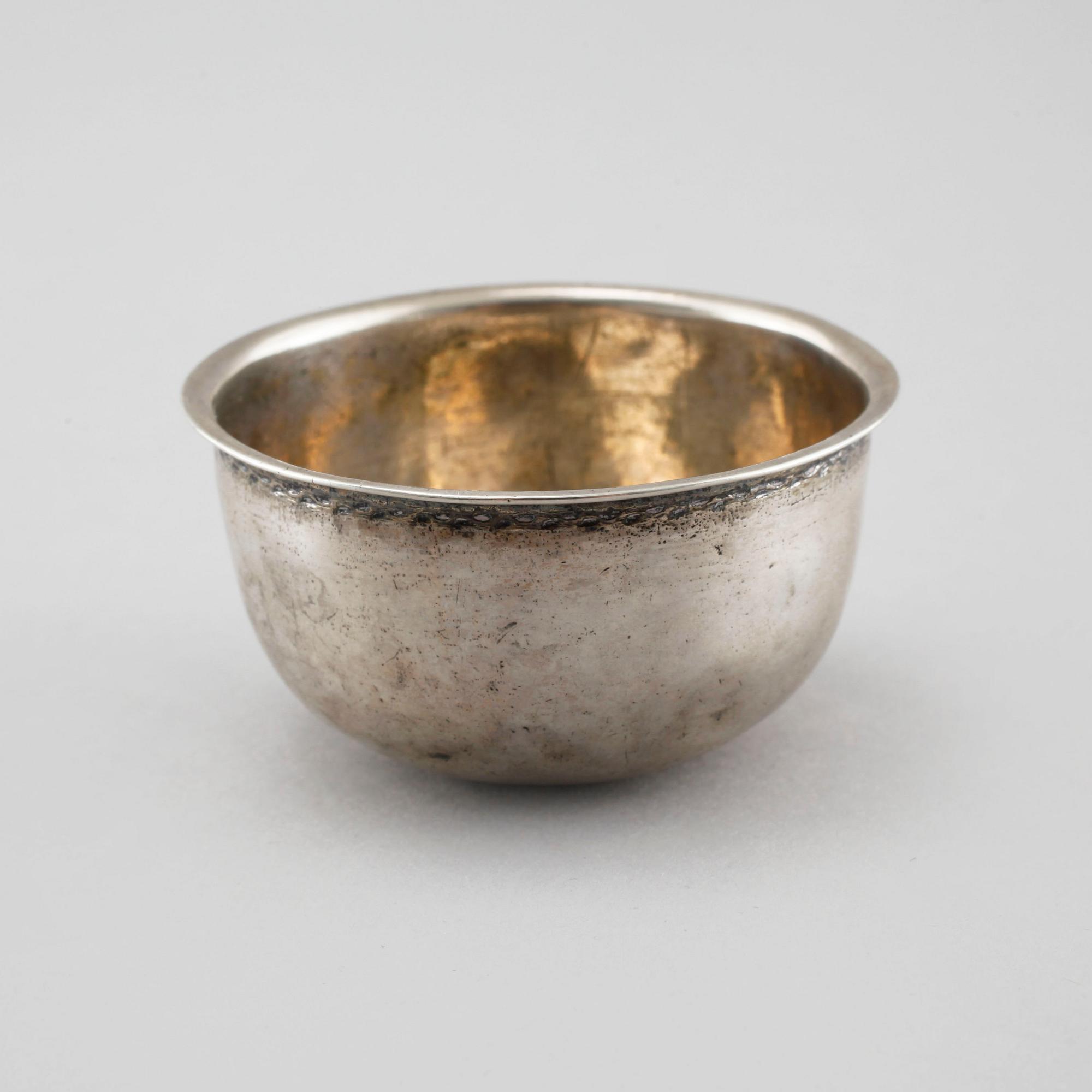Nils Julihn, Karlshamn bl a, 1700- och 1800-tal, tumlare, 3 st, silver.