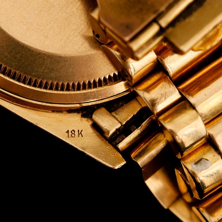 ARMBANDSUR, 18 k guld, Rolex, Oyster, Perpetual, Day-Date, Superlative Chronometer.