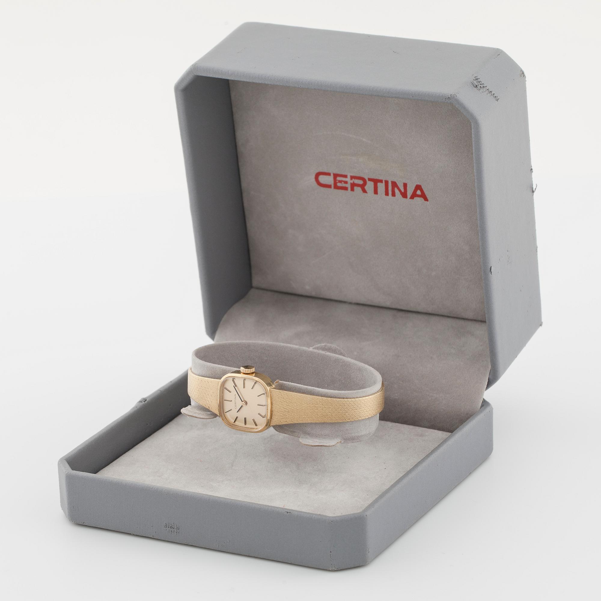 CERTINA, wristwatch, 19 mm.