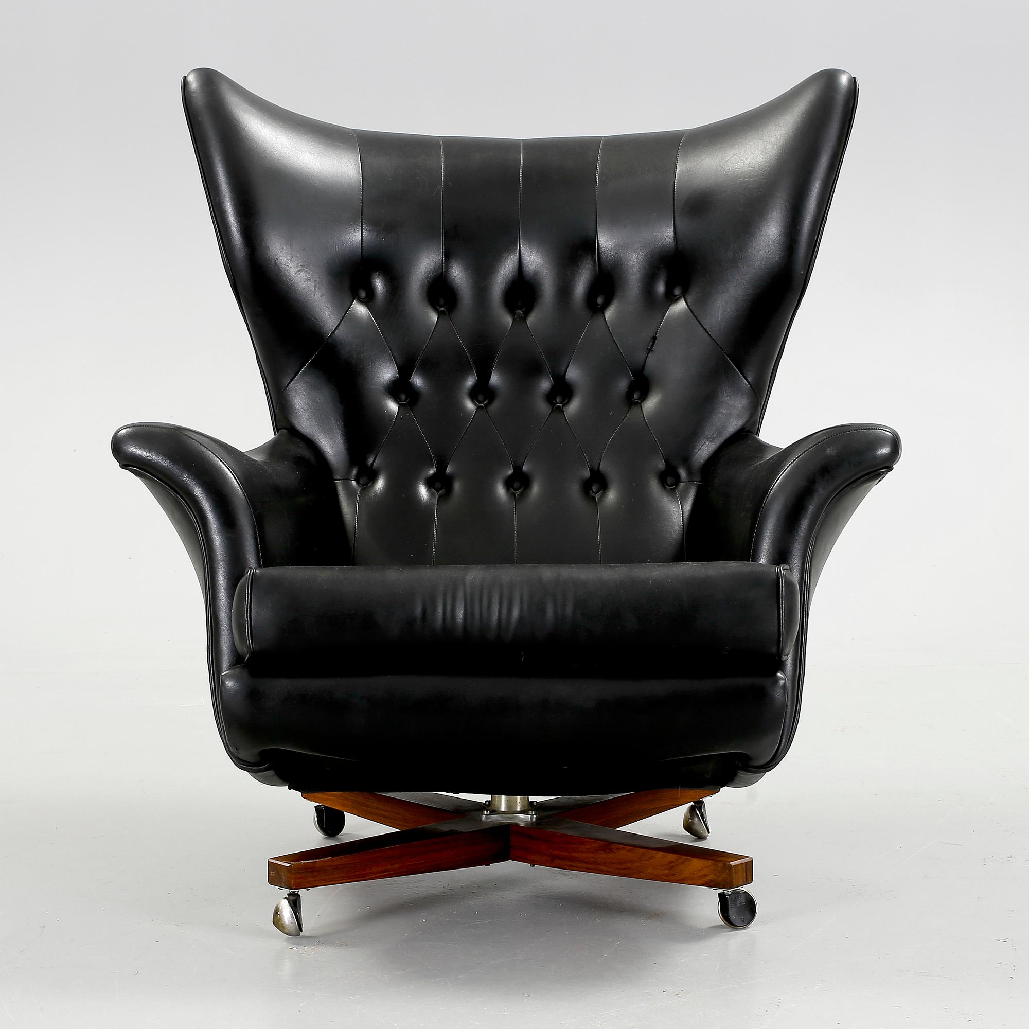FÅTÖLJ, modell 6250, Paul Conti för G-Plan, 1960-tal.