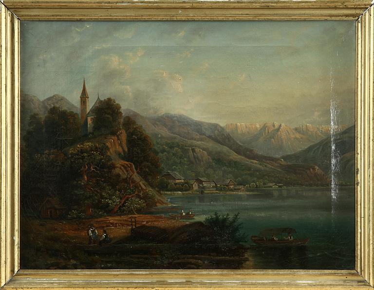 OKÄND KONSTNÄR, olja på duk, mellaneuropa, 1800-talets första hälft.