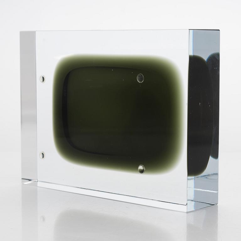 Harri Koskinen, 'Alue', Pro Arte glass sculpture signed Harri Koskinen, Iittala 2000, 25/30.