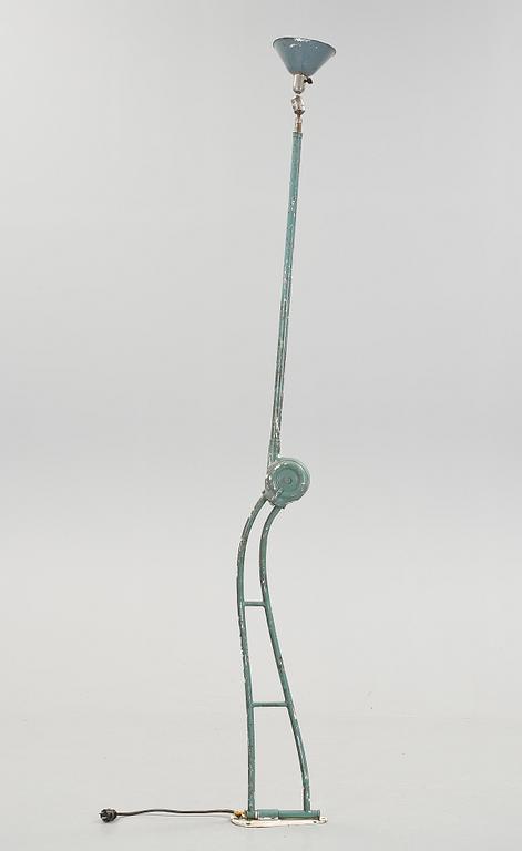 VÄGGLAMPA / INDUSTRILAMPA, "Triplex", Johan-Petter Johansson, 1900-talets mitt.