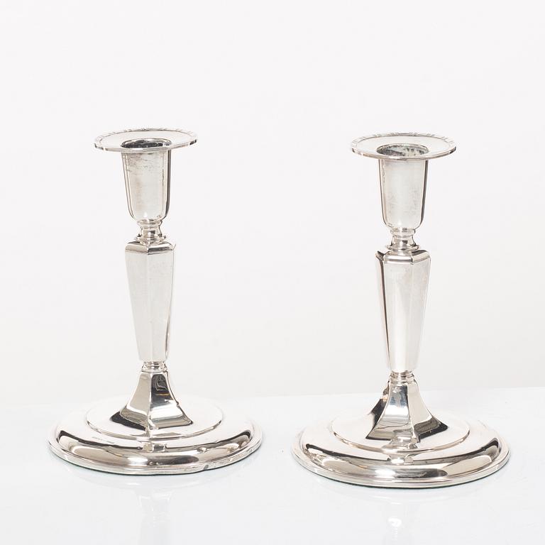 Candelabra, 2 pairs, K&EC/Ceson, Gothenburg, 1956-78.