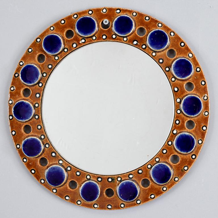 PARTI KERAMIK OCH EMALJ, 4 delar, Gustavsberg.