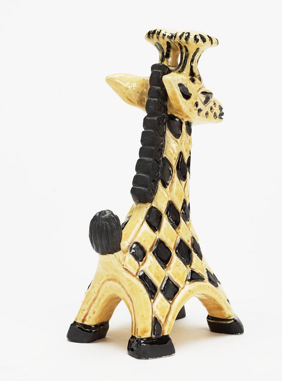A Gunnar Nylund stoneware figure of a giraffe, Rörstrand.