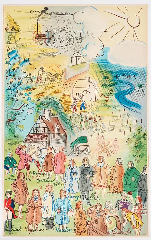 Raoul Dufy After, Portfolio "La Feé Electricité" (10).