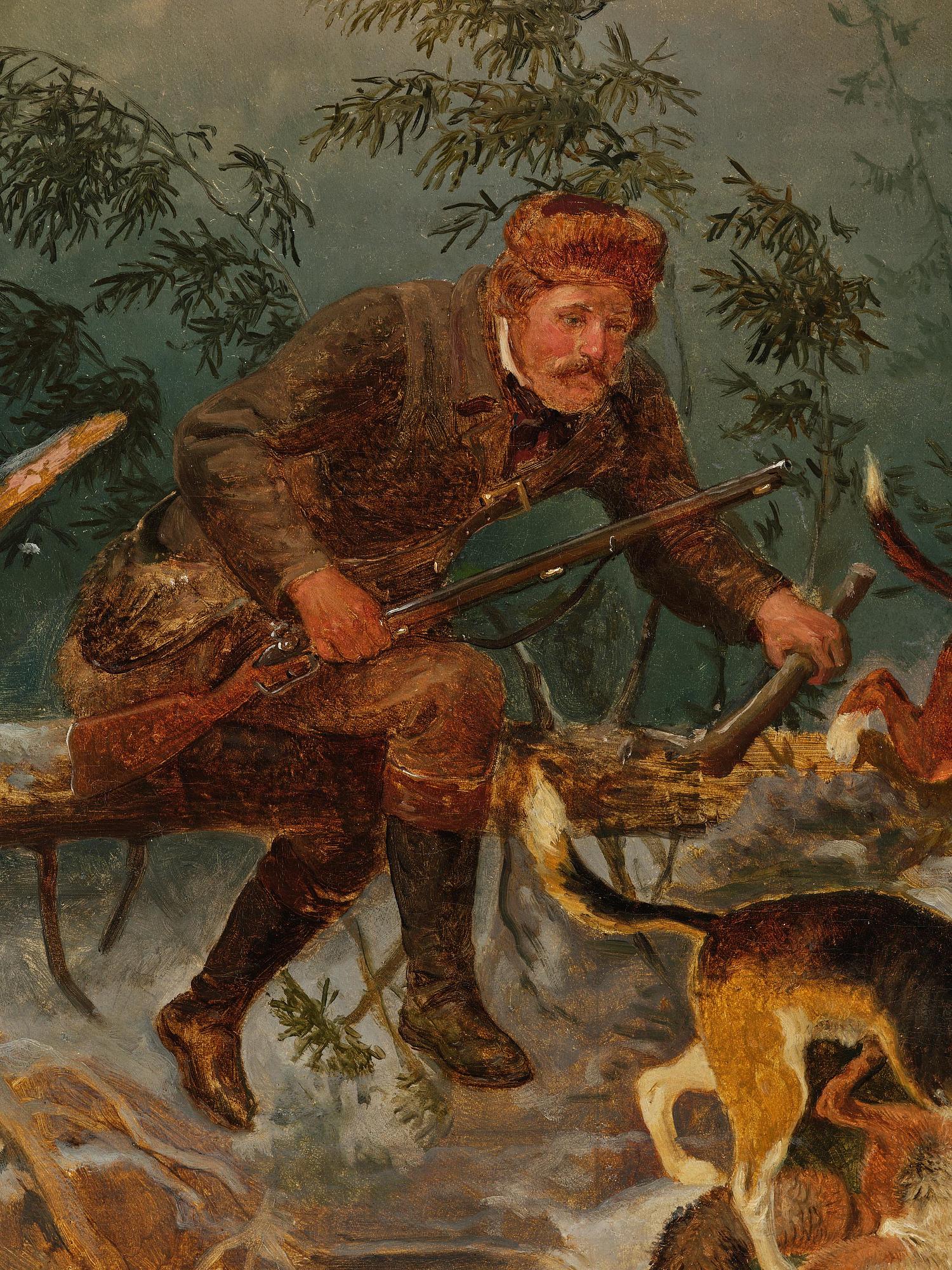 Kilian Zoll, ”Rävjakt”.