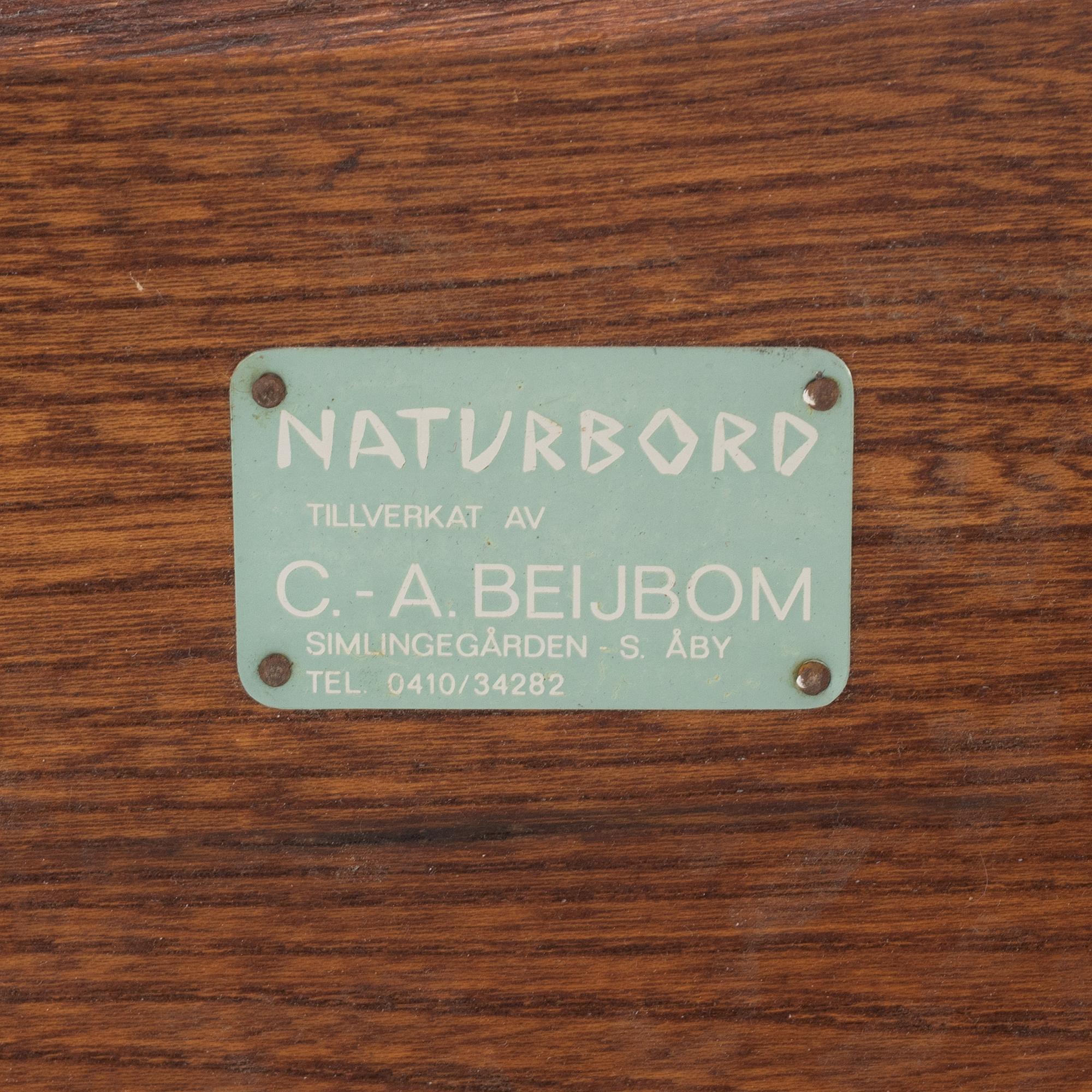 Carl-Axel Beijbom, bänk/bord, Simlingegården, Klagstorp.