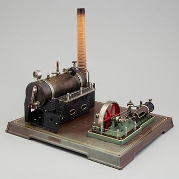 A steam engine, Fleischmann, 1950´s.