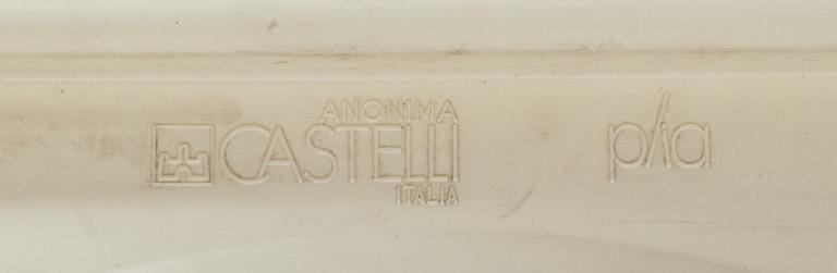 FÄLLSTOLAR, 3 + 3 st. "Plia", Giancarlo Piretti för Castelli, Italien, 1960/70-tal.