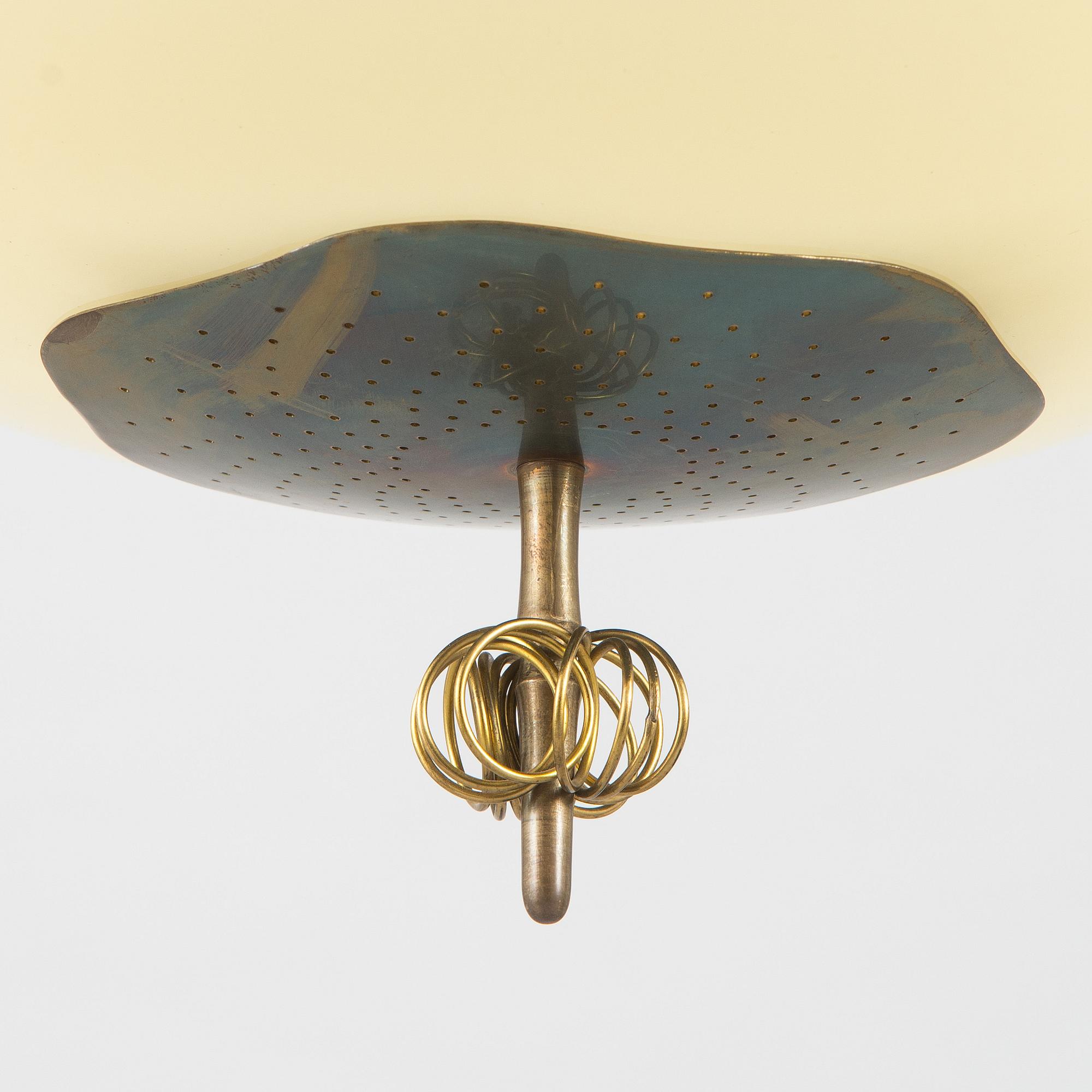 Paavo Tynell, Ceiling lamp for Taito. Made to order 1950.