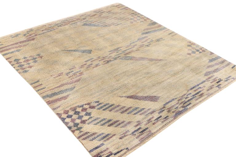 An Ushak design rug, a. 212 x 188 cm.